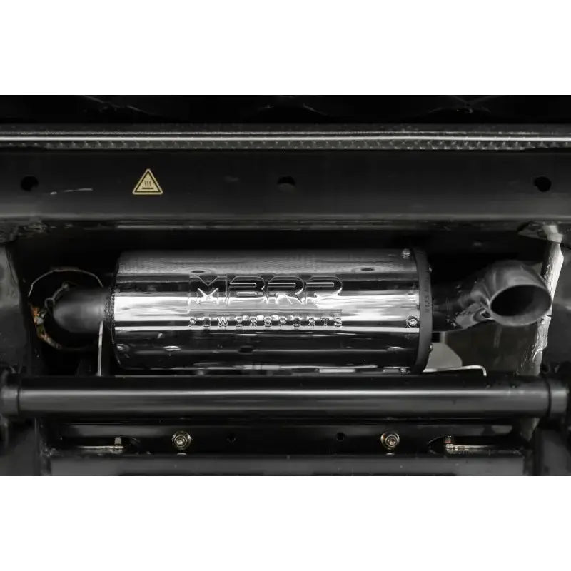 MBRP 16-20 Can-Am Defender 1000 5in Single Slip-On Performance Series Exhaust System - Truck & Automotive