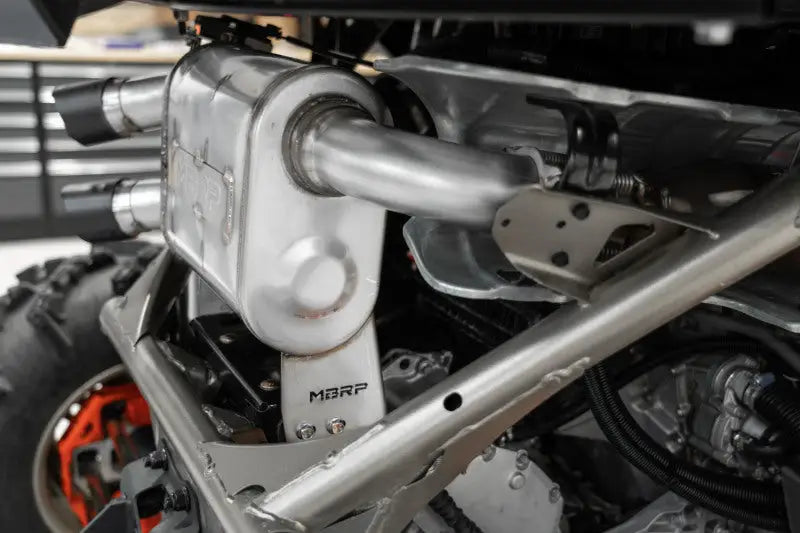 MBRP 17-18 Can-Am Maverick X3 Dual Out Active Exhaust - Truck & Automotive