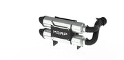 MBRP 17-19 Can-Am Maverick X3 Dual Slip-On Performance Series Exhaust - Truck & Automotive