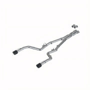 MBRP S71183CF MBRP 17-21 Charger 5.7L/6.2L/6.4L 3in Race Profile Cat-Back w/Dual Carbon Fiber Tips T304 SS Exhaust