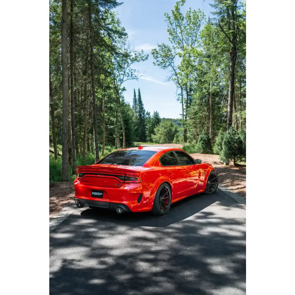 MBRP 17-21 Charger 5.7L/6.2L/6.4L 3in Race Profile Cat-Back w/Dual Carbon Fiber Tips T304 SS Exhaust