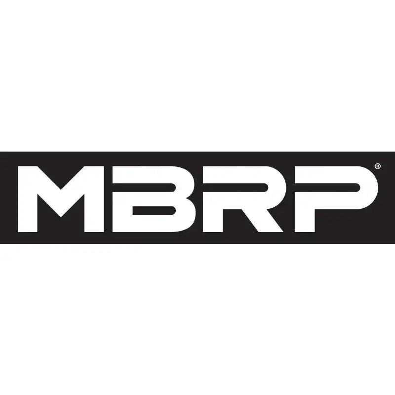 MBRP 17-21 Can-Am Maverick Turbo/Turbo R 2.5in Chamber Oval Turbo Back Exhaust - Carbon Fiber Tip - Truck & Automotive