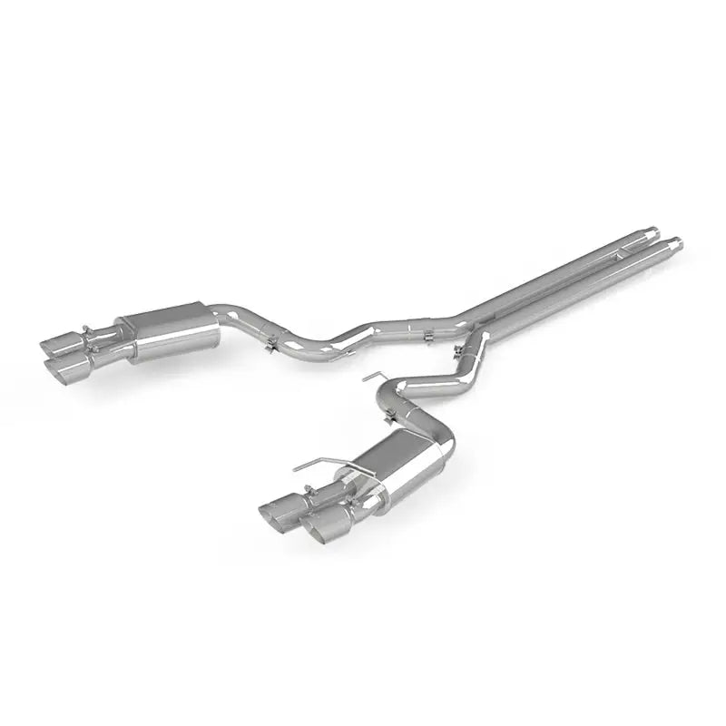 MBRP S7205304 MBRP 18-19 Ford Mustang GT 5.0 3in Dual Split Rear Cat Back w/ Quad 4.0in Dual Wall Tips- T304