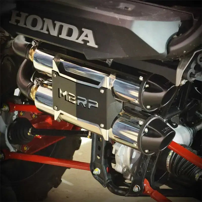 MBRP 19-20 Honda Talon Dual Slip-On Exhaust System w/Performance Muffler - Truck & Automotive