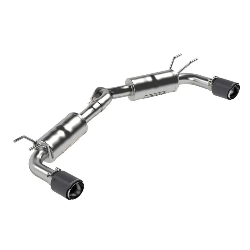 MBRP S44503CF MBRP 19-23 Mazda 3 Hatchback T304SS 2.5in Axle-Back, Dual Rear Exit w/Carbon Fiber Tips