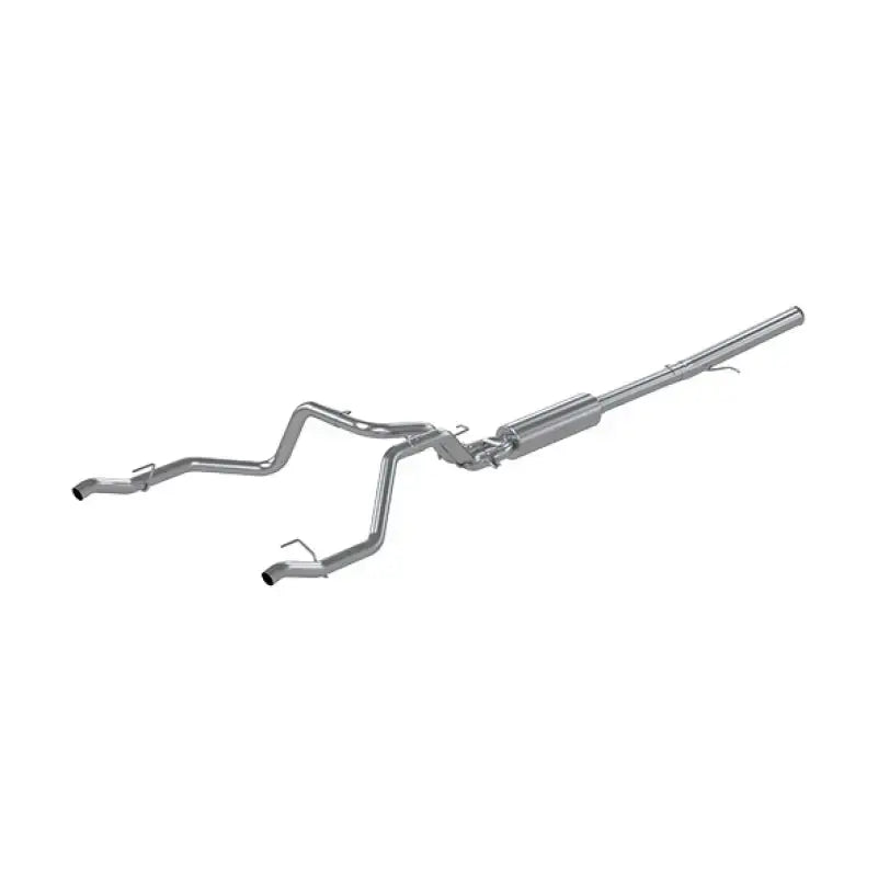 MBRP 19 Chevy Silverado 1500 6.2L 2.5in Catback Dual Rear Exit T304 SS - Truck & Automotive