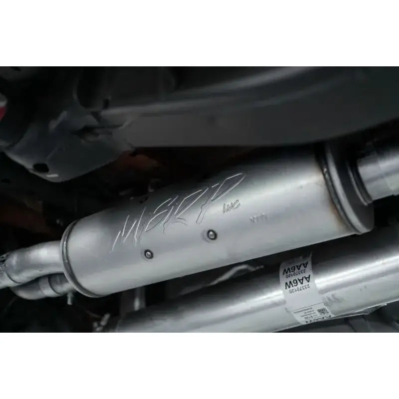 MBRP 19 Chevy Silverado 1500 6.2L 2.5in Catback Dual Rear Exit T304 SS - Truck & Automotive