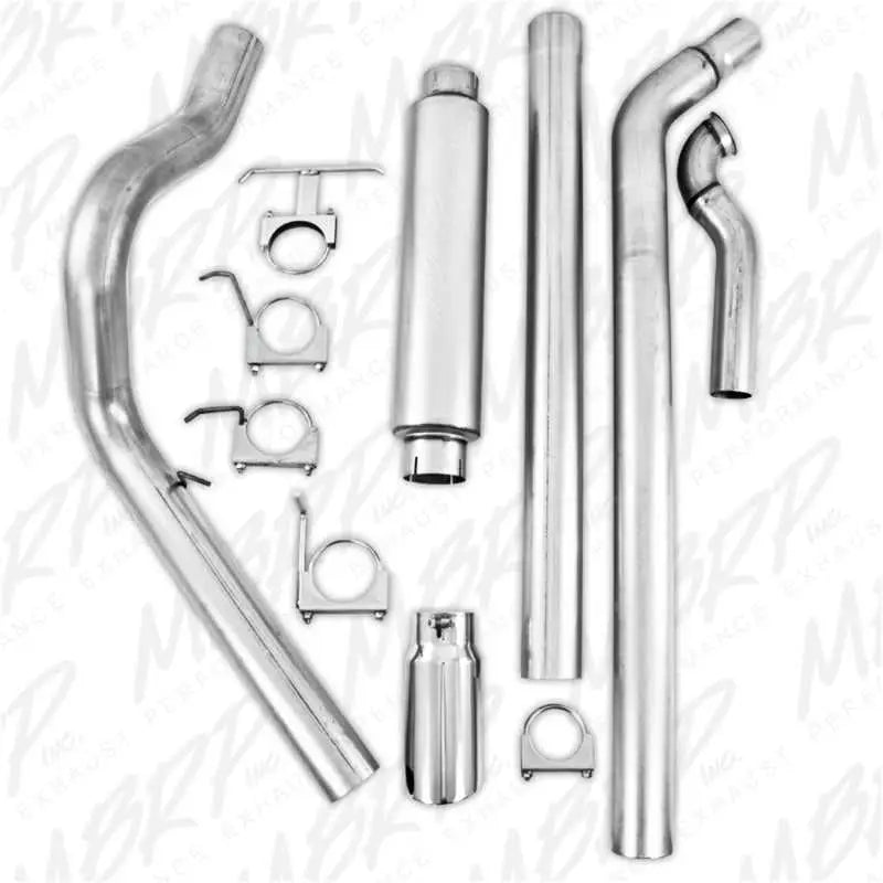 MBRP 1994-1997 Ford F-250/350 7.3L Turbo Back Single Side Off-Road (Aluminized downpipe) - RV and Auto Parts