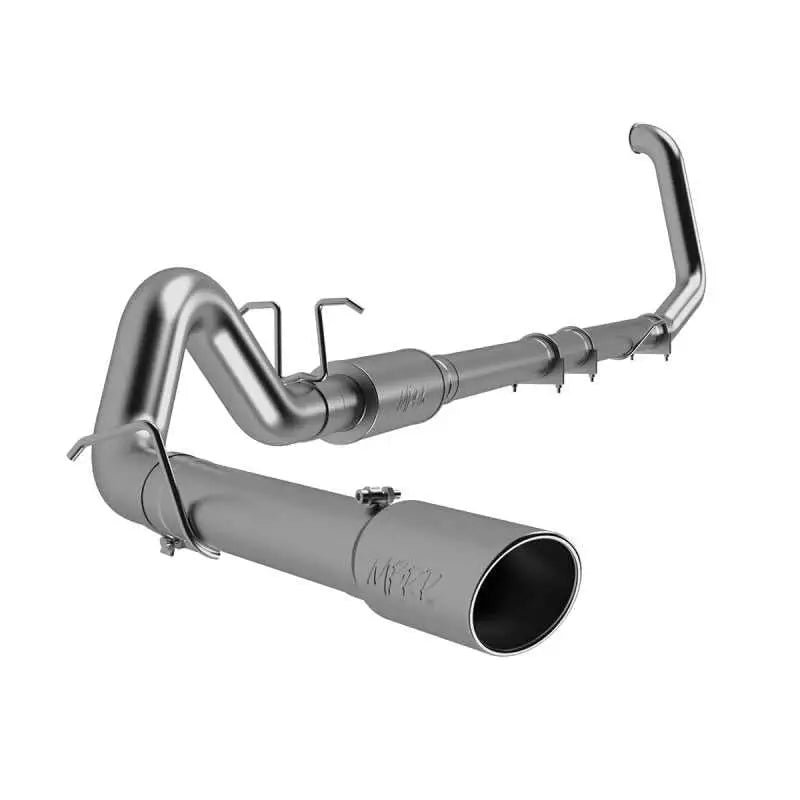 MBRP 1999-2003 Ford F-250/350 7.3L Turbo Back Single Side Exhaust System, XP Series, T409 Stainless Steel, 4" Turbo Downpipe, 5" OD Tip, High Flow Performance.
