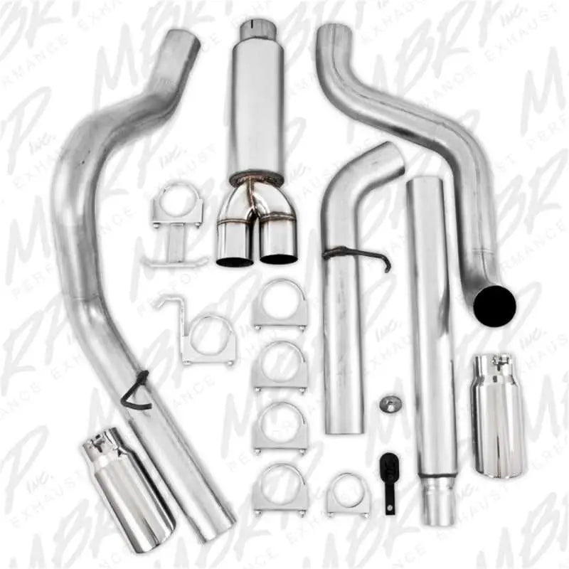MBRP 1999-2004 Ford F-250/350 V-10 Cat Back 4 Dual Split Side - RV and Auto Parts