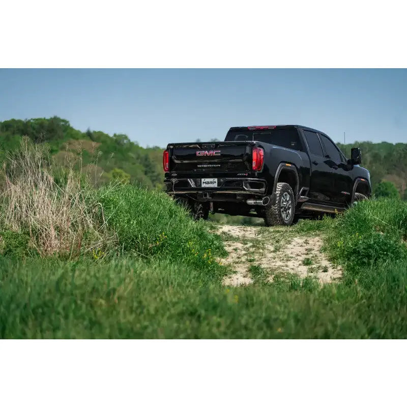 MBRP 20-23 Chevrolet Silverado 2500HD 6.6L Armor Lite AL Steel Single Side Exit 5in DPF Back Exhaust - Truck &