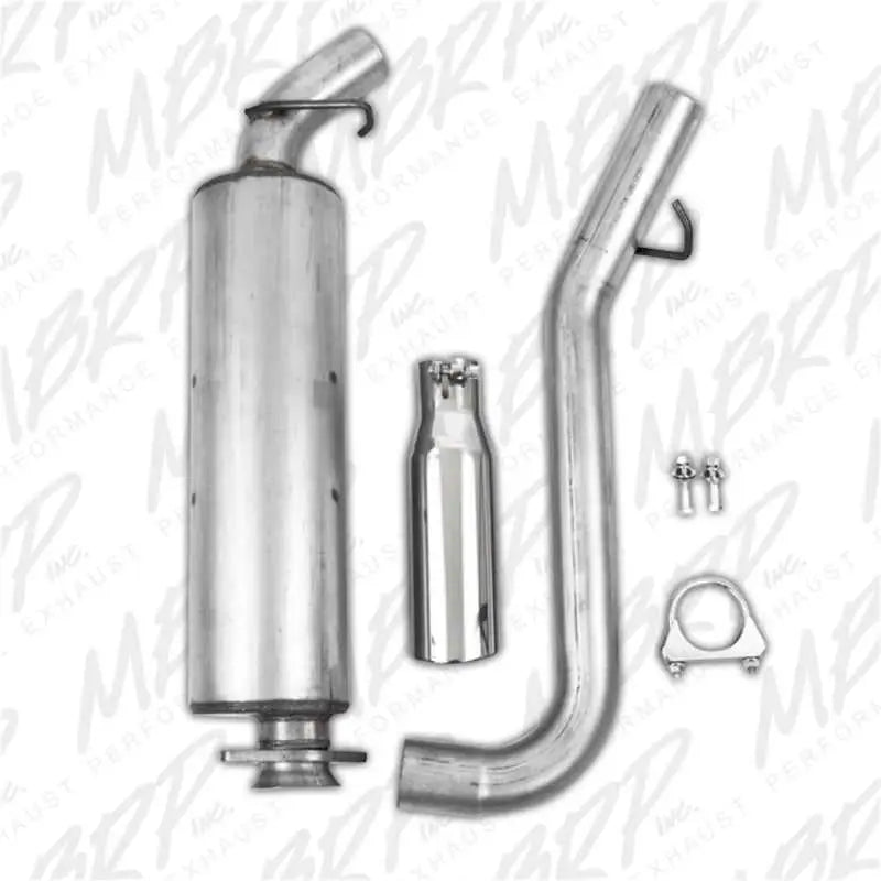 MBRP 2000-2006 Jeep Wrangler (JK) Inline-4 2.5L Inline-6 4.0L Cat Back Single Side - RV and Auto Parts
