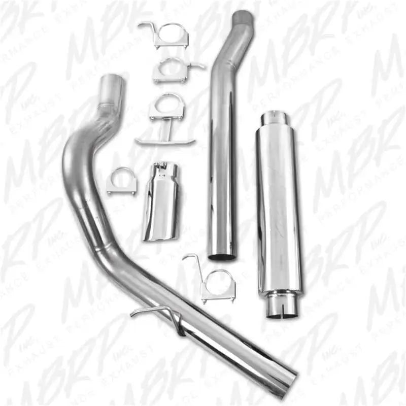 MBRP 2003-2007 Ford F-250/350 6.0L EC/CC Cat Back Single Side (Stock Cat) - RV and Auto Parts