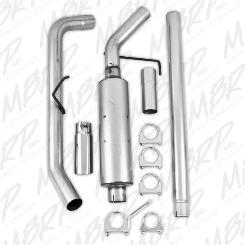 MBRP 2004-2008 Ford F150 EC/CC-SB Cat Back Single Side - RV and Auto Parts