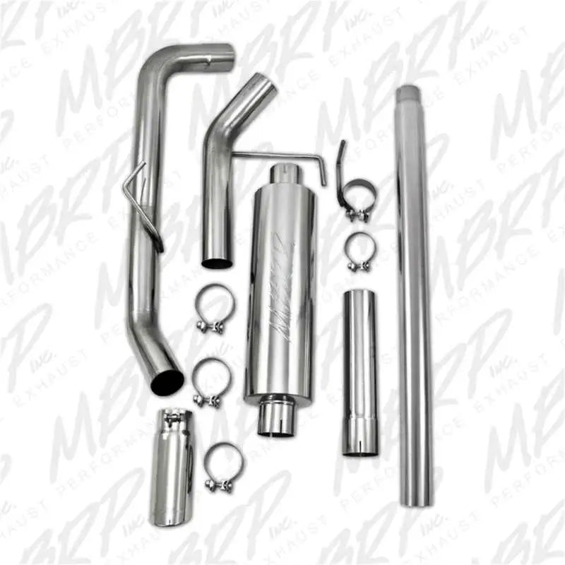 MBRP 2004-2008 Ford F150 EC/CC-SB Cat Back Single Side - RV and Auto Parts