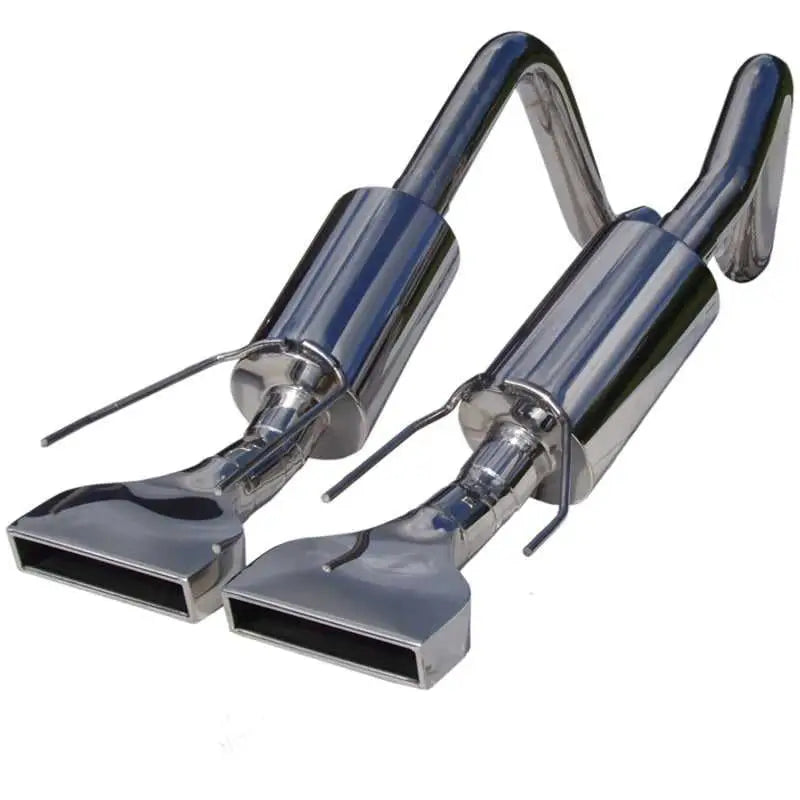 MBRP MBRP 2005-2008 Chev Corvette Dual Muffler Axle Back Rectangular Tips