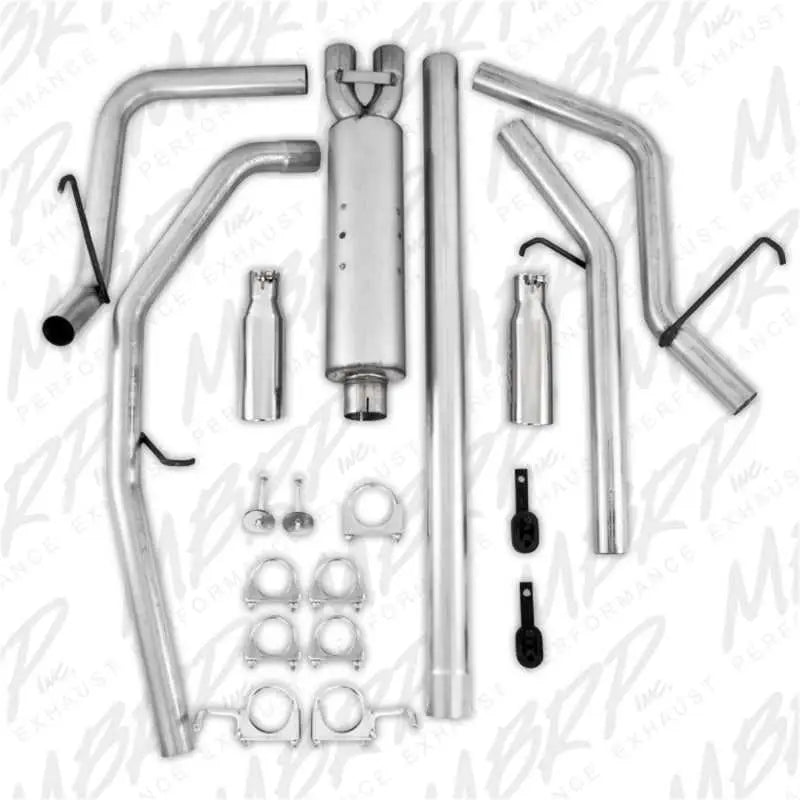 MBRP 2006-2008 Dodge Ram Hemi 1500 5.7L SC/CC-SB Cat Back Dual Split Rear - RV and Auto Parts