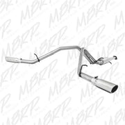 MBRP MBRP 2007-2008 Chev/GMC 1500 (Next Gen.) CC EC (excl. 8 bed) 4.8/5.3L/6.0L Cat Back Dual Split