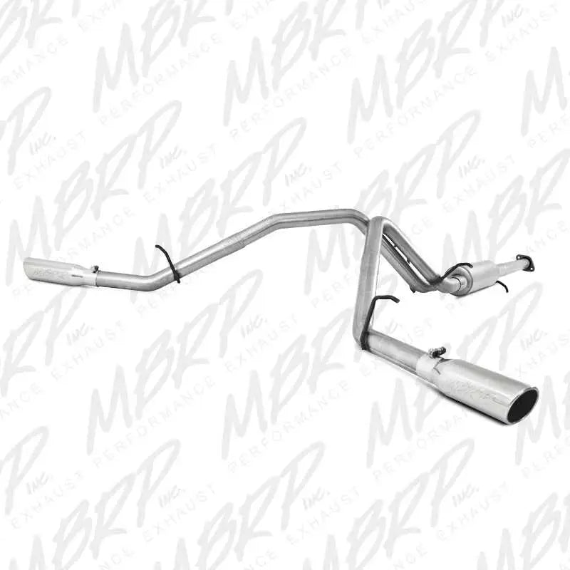 MBRP 2007-2008 Chev/GMC 1500 (Next Gen.) CC EC (excl. 8 bed) 4.8/5.3L/6.0L Cat Back Dual Split - RV and Auto Parts