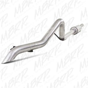 MBRP MBRP 2007-2009 Jeep Wrangler (JK) 3.8L V6 4 dr Off-Road Tail Pipe Muffler before Axle