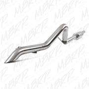 MBRP MBRP 2007-2009 Jeep Wrangler (JK) 3.8L V6 4 dr Off-Road Tail Pipe Muffler before Axle