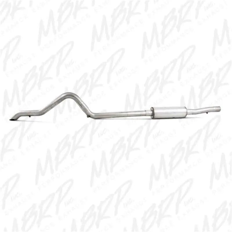 MBRP 2007-2009 Jeep Wrangler (JK) 3.8L V6 4 dr Off-Road Tail Pipe Muffler before Axle - RV and Auto Parts