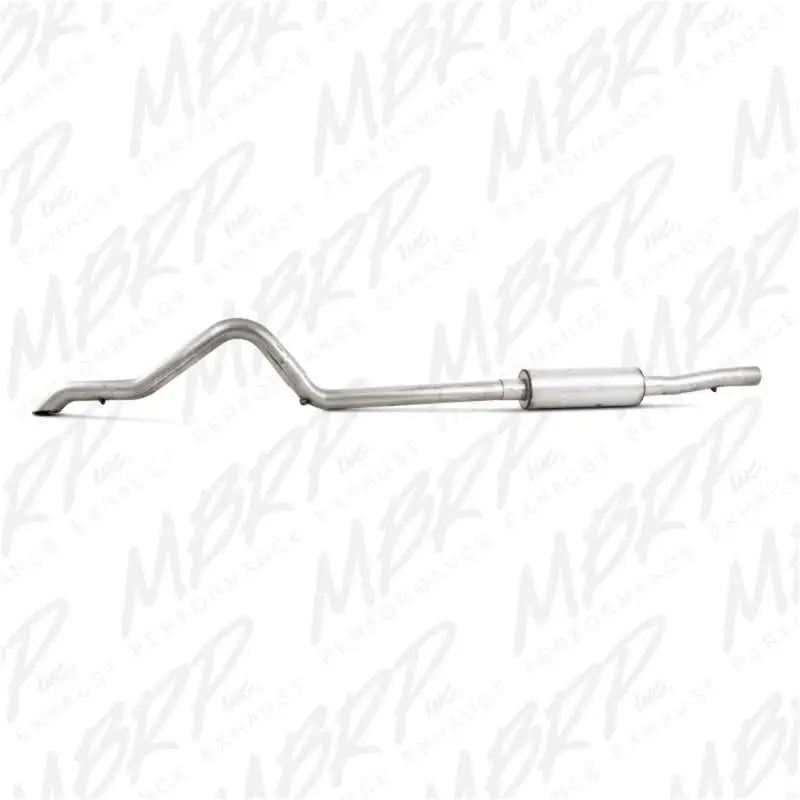 MBRP 2007-2009 Jeep Wrangler (JK) 3.8L V6 4 dr Off-Road Tail Pipe Muffler before Axle - RV and Auto Parts