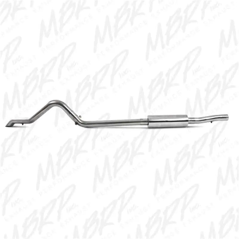 MBRP 2007-2009 Jeep Wrangler (JK) 3.8L V6 4 dr Off-Road Tail Pipe Muffler before Axle - RV and Auto Parts
