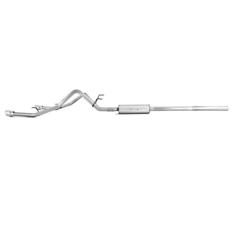 MBRP 2009 Dodge Ram 1500 5.7L Cat Back Dual Split Rear Exhaust System, Aluminized, 4" Tips.