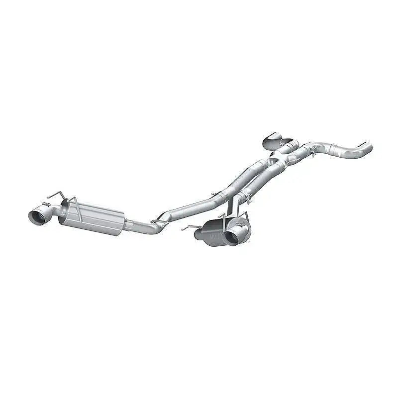 MBRP 2010 Chev Camaro V6 3.6L Dual Cat Back Round Tips   (11 Conv. MUST purchase mbrpAD1710) - RV and Auto Parts
