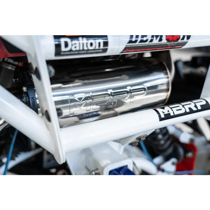MBRP AT-9526PT MBRP 2011+ Polaris Sportsman Touring 850 T304 Stainless Single Slip-On Performance Series