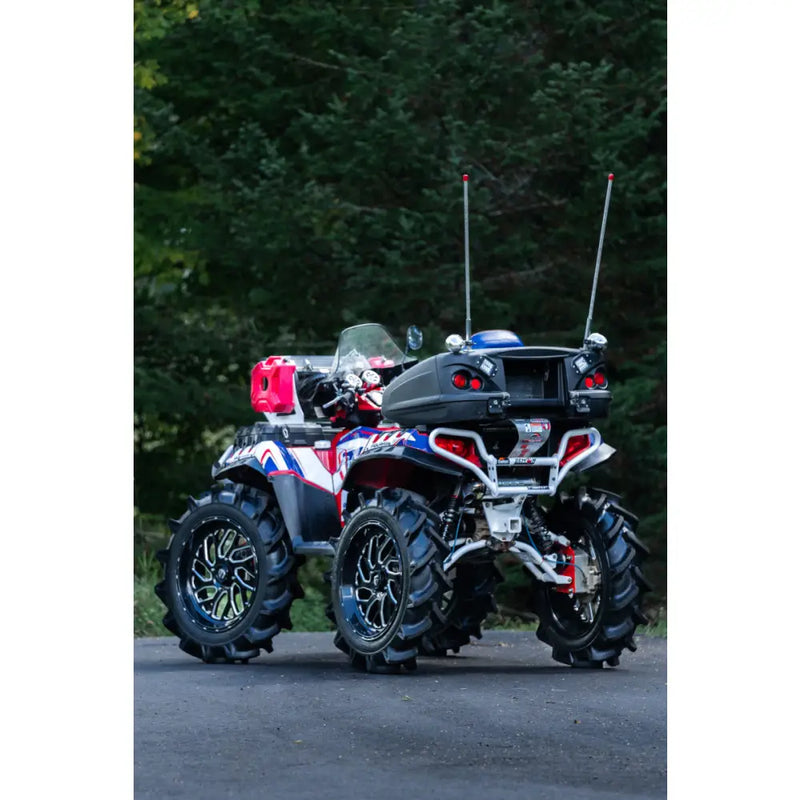MBRP AT-9526PT MBRP 2011+ Polaris Sportsman Touring 850 T304 Stainless Single Slip-On Performance Series