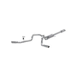 MBRP 2015 Ford F-150 5.0L 3in Cat Back Dual Split Side Exit AL Exhaust System - Truck & Automotive