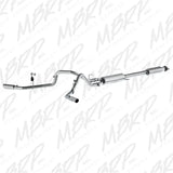 MBRP 2015 Ford F-150 5.0L 3in Cat Back Dual Split Side Exit AL Exhaust System - Truck & Automotive