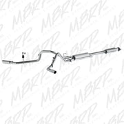 MBRP 2015 Ford F-150 5.0L 3in Cat Back Dual Split Side Exit AL Exhaust System - Truck & Automotive