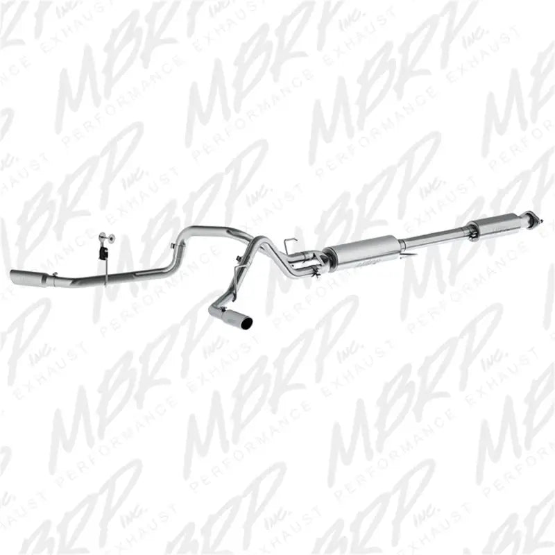 MBRP 2015 Ford F-150 5.0L 3in Cat Back Dual Split Side Exit AL Exhaust System - Truck & Automotive