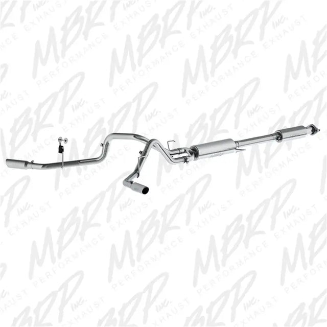MBRP 2015 Ford F-150 5.0L 3in Cat Back Dual Split Side Exit AL Exhaust System - Truck & Automotive