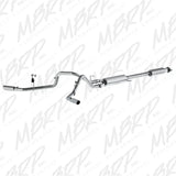MBRP 2015 Ford F-150 5.0L 3in Cat Back Dual Split Side Exit AL Exhaust System - Truck & Automotive