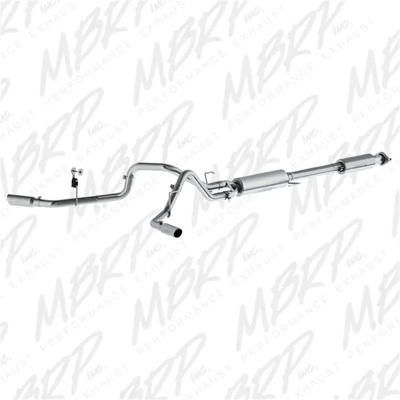 MBRP 2015 Ford F-150 5.0L 3in Cat Back Dual Split Side Exit AL Exhaust System - Truck & Automotive