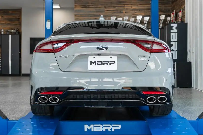 MBRP 2018 + Kia Stinger 3.3L RWD/AWD 2.5in Cat Back Dual Rear Exit w/o Tips - Truck & Automotive