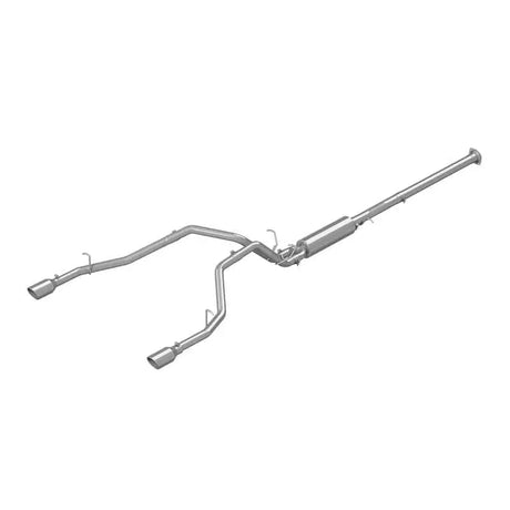 MBRP 2019 Ram 1500 5.7L (CrewCab/QuadCab ONLY) 2.5in Cat Back Dual Split Rear w/ 4.5in Tip - T409 - RV and Auto Parts