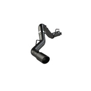 MBRP S6059BLK MBRP 2020+ GMC/Chevy 2500/3500 6.6L Duramax 4in Mand Bent Tubing Pro-Ser Cat Back Single Side - Blk