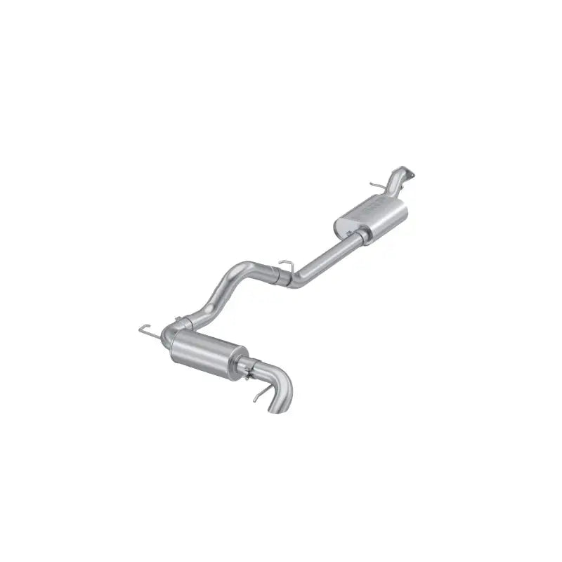 MBRP S5245304 MBRP 2021-2023 Ford Bronco 2.3L/2.7L Stainless Steel 3in Cat-Back, Single High Clearance Rear Exit
