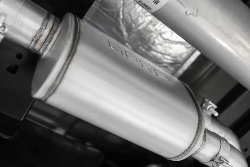 MBRP 2021 Ford F-150 2.7L EcoBoost / 3.5L EcoBoost / 5.0L 3in Cat Back Single Side Exit Alum, high flow performance exhaust system, aluminized steel, 4" OD tips, enhances fuel efficiency, torque, horsepower, sound, RV, automotive, Powersports, off-road, marine, exterior, truck accessories, interior, truck bed, RV parts, Performance, Exhaust, Mufflers & Tips, zero dollar items