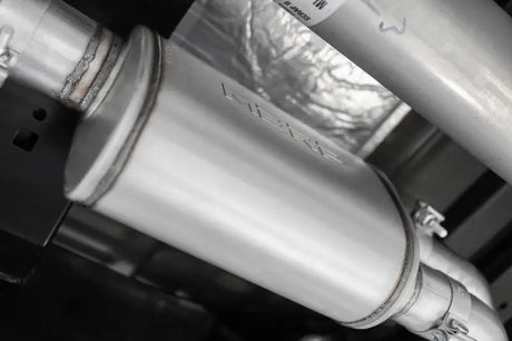 MBRP 2021 Ford F-150 2.7L EcoBoost / 3.5L EcoBoost / 5.0L 3in Cat Back Single Side Exit Alum, high flow performance exhaust system, aluminized steel, 4" OD tips, enhances fuel efficiency, torque, horsepower, sound, RV, automotive, Powersports, off-road, marine, exterior, truck accessories, interior, truck bed, RV parts, Performance, Exhaust, Mufflers & Tips, zero dollar items