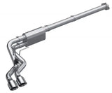 MBRP 2021 Ford F-150 2.7L/3.5L EcoBoost/5.0L 3in Cat Back Single Side Exit Alum performance exhaust system, race profile, high flow, aluminized steel, dual pre-axle with 4" OD tips, enhancing fuel efficiency, torque, horsepower, and sound under RV, Automotive, Powersports, off-road, marine, exterior, truck accessories, interior, truck bed, rv parts, Performance, Exhaust, Mufflers & Tips, zero dollar items