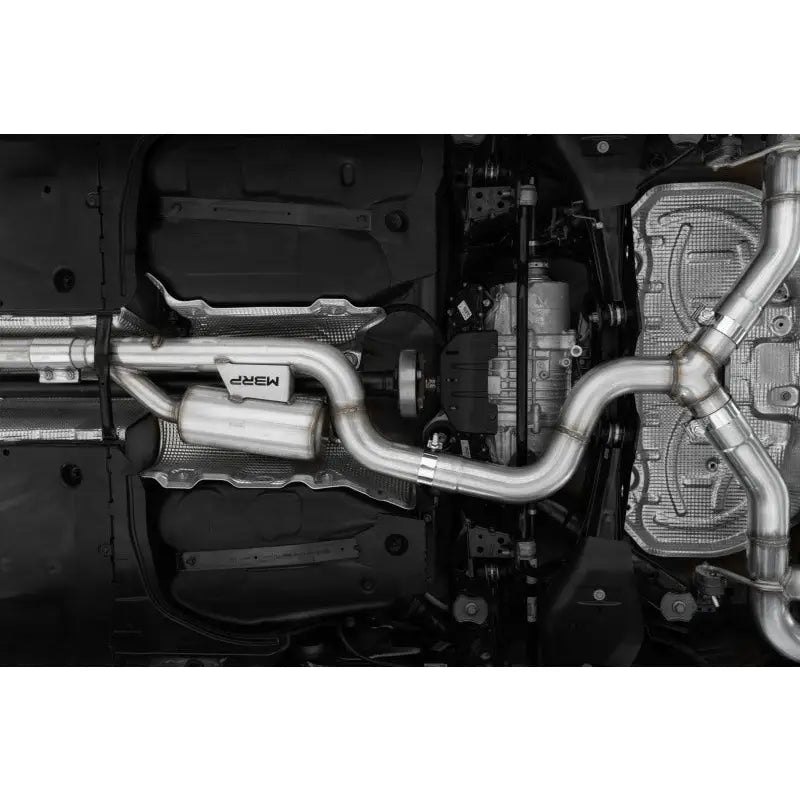 MBRP S4612304 MBRP 2022 Volkswagon Golf R MK8 3in Cat-Back Quad Split Rear Valve Delete Exhaust