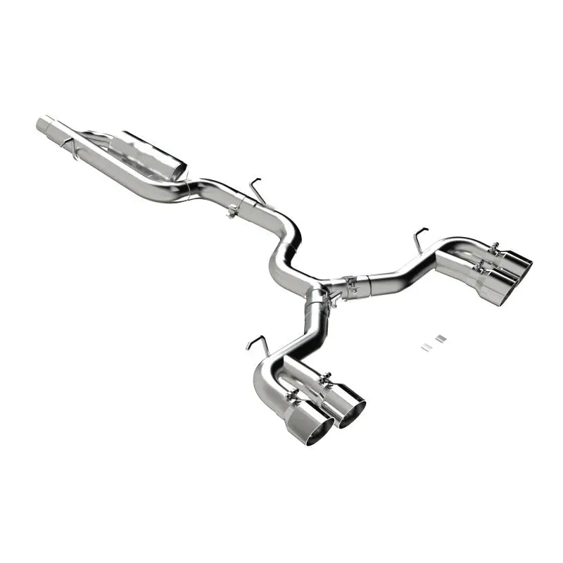 MBRP S4612304 MBRP 2022 Volkswagon Golf R MK8 3in Cat-Back Quad Split Rear Valve Delete Exhaust