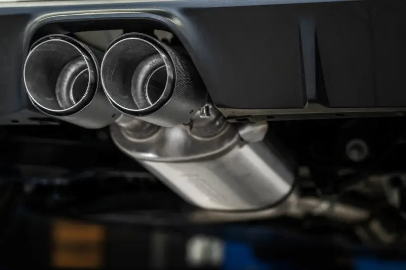 MBRP 2023 Toyota Corolla GR 1.6L T304 SS 3in Cat-Back Dual Center Rear w/ Carbon Fiber Tips - Truck & Automotive