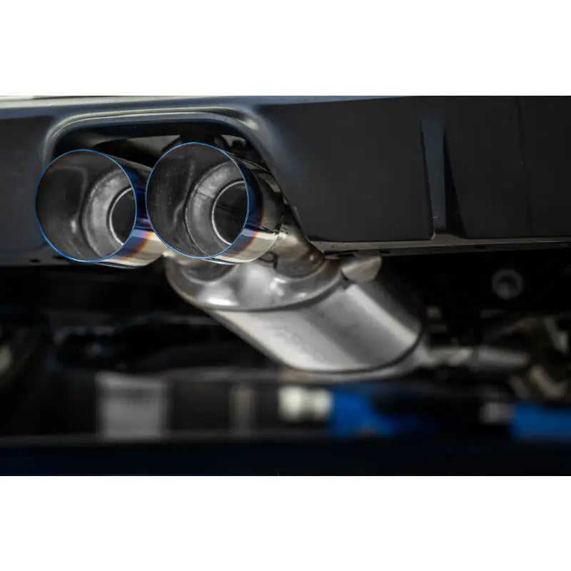 MBRP S43033BE MBRP 2023 Toyota Corolla GR 1.6L T304 SS 3in Cat-Back Dual Center Rear w/ Burnt End Tips